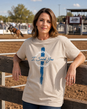 I Said Yes Cross | Unisex Tee